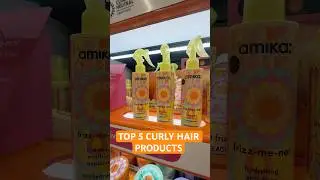 ⁠​⁠@Sephora - Top 5 Curly Hair Products 💓 #beauty #luxurybeauty #haircare #beautytips