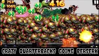 Zombie Tsunami :Lets Start With The Crazy Quarterbacks Going Berserk Full Powers
