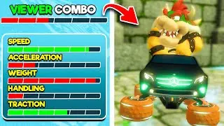 Can I WIN on VIEWER Combos? | Bowser Mercedes  | Pick My Combo Episode 1 | Mario Kart 8 Deluxe