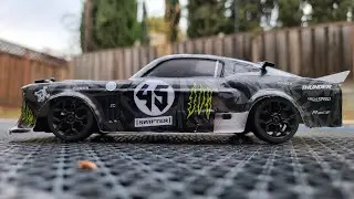 Slo-mo 1/18 RC HBX 2188A drifting