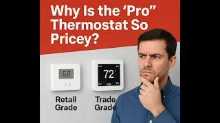 Retail vs. Trade Grade Thermostats: Why the Pro Model Costs More (and Is It Worth It?)