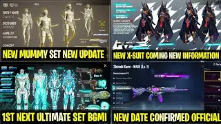 GOOD NEWS 😍 NEXT MUMMY SET UPDATE | X-SUIT NEW INFORMATION | BGMI NEXT ULTIMATE SET DATE & PRE-ORDER