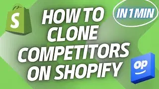 [Shopify Dropshipping] Cloning and improving a Shopify Collection from a Competitor with Kopy AI