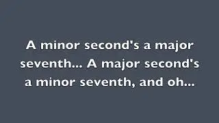 Intervals in Inversion Song