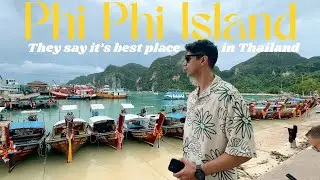 We Explored Phi Phi Island 🇹🇭 | Kayaking by Day, Hotel Stay & Party Nights