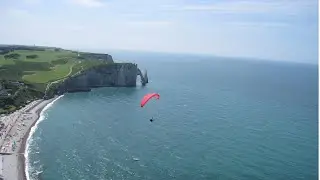 Vol d'Octeville sur Mer à Etretat - Normandie 2008