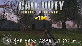 Call of Duty United Offensive 2019 Kursk Base Assault Gameplay 4K