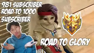 SEMOGA GA LAG RANK ROAD TO GLORY. OTW 1000 SUBSCRIBER