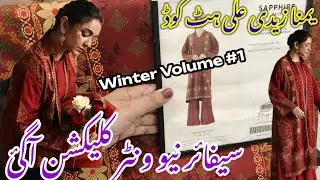 Sapphire Yumna Zaidi Hit Code 2025 | Sapphire Fall Winter Collection 2025 # Sapphire Winter 2025