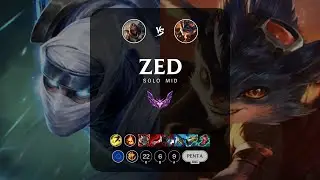 Zed Mid vs Rumble - EUW Master Patch 13.19