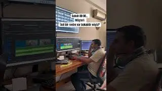 Kurgu Masasında Sabah Savaşı:Revize mi? Uykusuzluk mu? #editor #photography #videographer #grafiker