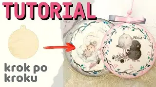 Bombki wielkanocne decoupage :) DIY tutorial