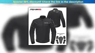 Limited Summer Motorcycle Jacket Man Mesh Breathable Motorbike Riding Moto Jacket Waterproof Outdoo