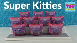 Распаковка фигурок котят из капсульной коллекции Disney Junior Super Kitties