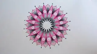 Mandala Drawing Timelapse 2