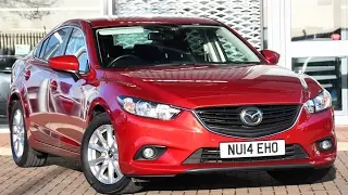Used Mazda 6 2.2d SE-L Nav 4dr Red 2014