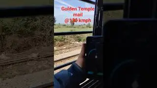 12903 Golden Temple mail at MPS @130kmph | the sound ☺️🗿 #indianrailways
