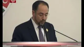 Salahuddin Rabbani, Afghan Foreign Minister addresses Heart of Asia Conference