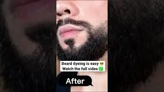 How to dye your beard at home, easy beard colouring guide