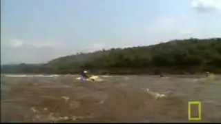 Kayaker sucked into Whirlpool on Congo River