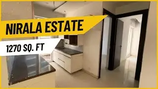 Nirala Estate Phase 2 - Actual Flat Tour - 1270 Sq. Ft #niralaestate #bricksbybricks #noidaextension