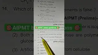 AIPMT based questions | neet sprint | #chemistry #ncert ##neetexam  #neet