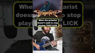 Dragonforce but the Guitarist KEEPS PLAYING THAT LICK