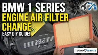 BMW 1 Series Engine Air Filter Replacement | DIY Guide