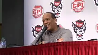NC State coach Kevin Keatts after Miami (Fla.) win