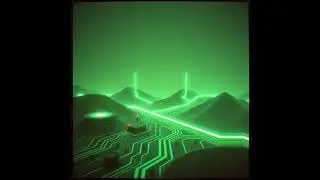 Digital Armageddon (AI-generated industrial metal)
