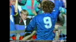 English Football Goals 1990 National and Yorkshire TV region