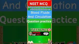 MCQ Practice For NEET🎯 #neet #shorts #biology #blood #rbc #motivation #mbbs #board #science_and_neet
