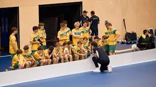 Australian U19 Floorball Team at OYM