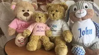 Where to buy Personalised Teddy Bears | Popular Gifts for Baby | WowWee.ie