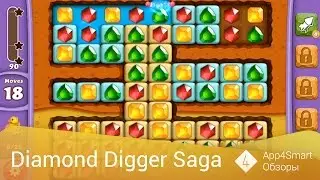 Обзор Diamond Digger Saga (iOS, Android, WP)