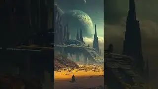 alien world #art #artwork  #aicg #aiart #aicg #midjourney #lumaai #shorts