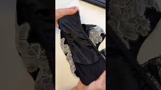Set of custom-made pure mulberry silk & Leavers lace panties. Shop with us: www.softstrokessilk.com