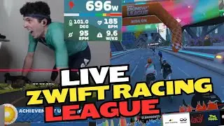ZWIFT RACING LEAGUE AGAINST THE #1 ZWIFTERS | LIVE