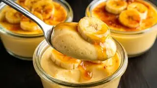 My Family Trick! ONLY MILK AND BANANA! The most delicious BANANA dessert in 5 minutes!