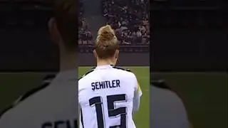 She is From Germany 😨 #football #shorts #germany