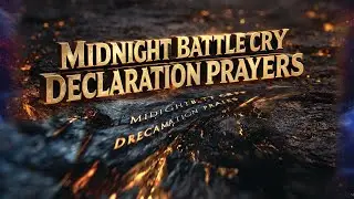MIDNIGHT BATTLE CRY DECLARATION PRAYERS | 24/7 Spiritual Warfare & Breakthrough