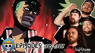 WHO IS DUVAL?! | BAND REACTS: ONE PIECE EP 385-387 | FIRST TIME WATCHING ONE PIECE