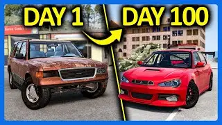 From $0 to $1,000,000 in 100 Days... (BeamNG Rags to Riches)