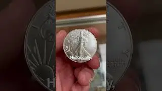 Соотношение золота и серебра: объяснение за 40 секунд #золото #серебро