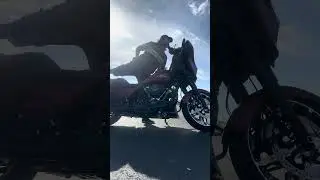 2025 Street Glide in Whiskey Firestorm