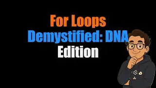 Python For Loops for Biology Students: Analyze DNA Sequences & Calculate GC Content Easily