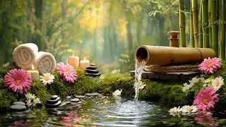 Healing Piano & Gentle Stream Sounds 🌿 Stress Relief, Calm Anxiety, Deep Sleep Ambience