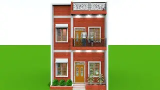 🏡18 x 30 feet house plans ! 18x30 house map! 18x30 house plan ! 18 by 30 house plan @BricksHomeArt