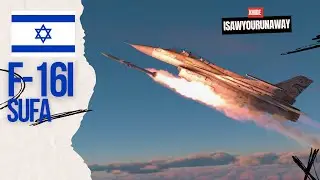 F-16I Sufa - бесполезный в АРБ топ Израиля в #warthunder