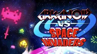 Arkanoid vs Space Invaders (4K) PS4 Switch Gameplay